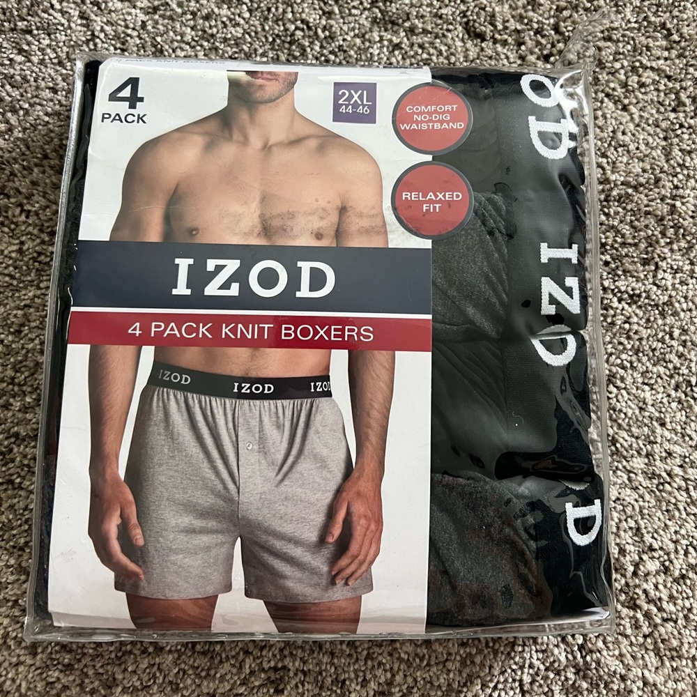 Men’s izod knit boxers